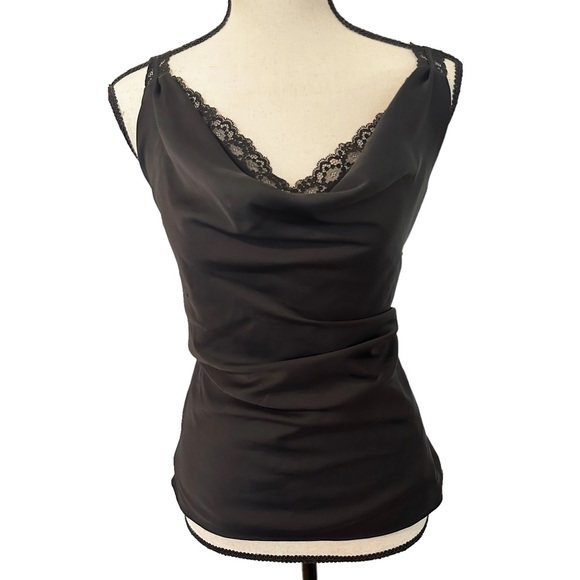 White House Black Market Tops - WHBM Black Silk Top